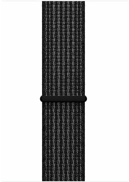 Amazfit Bip Için Spor Dokuma Kordon Siyah Beyaz