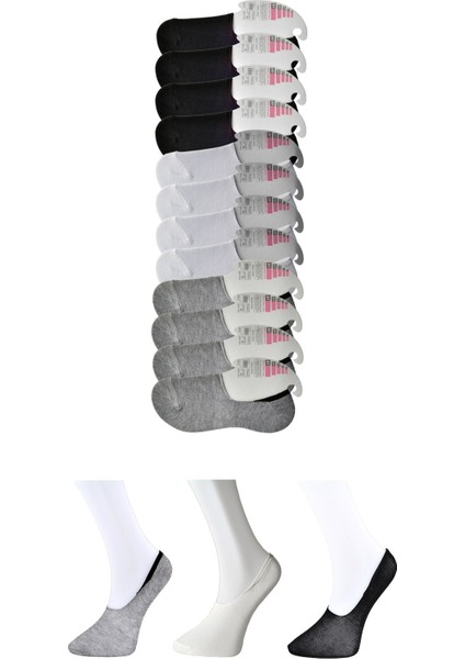Kadın Babet Çorap 12 Çift