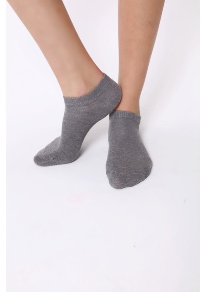 Dikişsiz Patik Çorap 10 Çift Karışık Bgk-0431