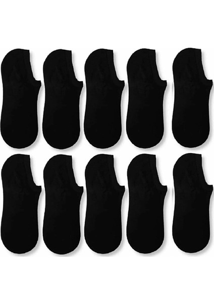 10 Çift Bambu Dikişsiz Kısa Çorap