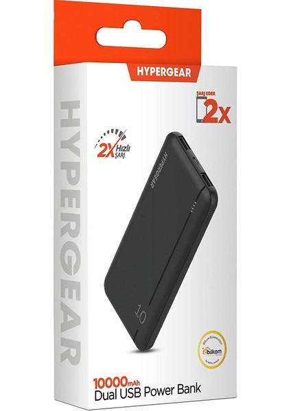 10.000 Mah Dual USB Powerbank