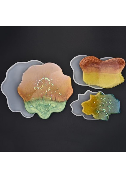 Bardak Altı Reçine Epoksi Kalıp - 3 Boyut Set -241-ABC