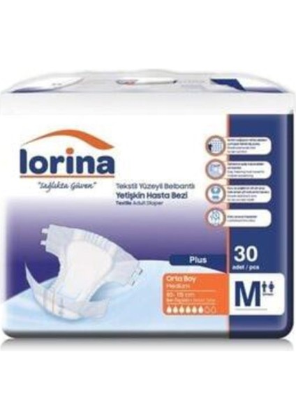 Belbantlı Bez 1 Paket 30 Adet M