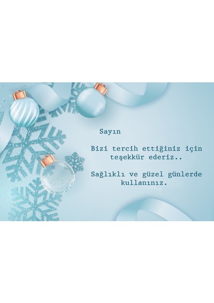 Teşekkür Kartı 5,5 x 8,5 cm 100 Adet