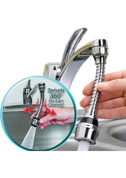 Turbo Flex 2 Aşamalı Plastik Esnek Musluk Başlığı Pratik Tak Kullan fiyatları