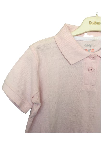 Polo Yaka Pembe T-Shirt