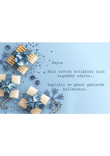 Teşekkür Kartı 5,5 x 8,5 cm 100 Adet