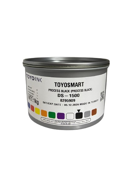 Toyoınk Matbaa Mürekkebi DS-1500 Siyah 1 kg