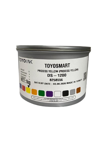 Toyoınk Matbaa Mürekkebi DS-1200 Sarı 1 kg