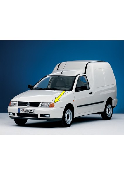 Vw Volkswagen Caddy 1996-2003 Sol Ön Köşe Sinyal Lambası Sarı Turuncu 6K5953049B fiyatları