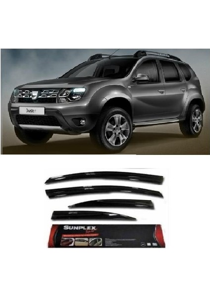 Cam Rüzgarlığı R.dacıa Duster 2017-2018 Ön-Arka Sport Style