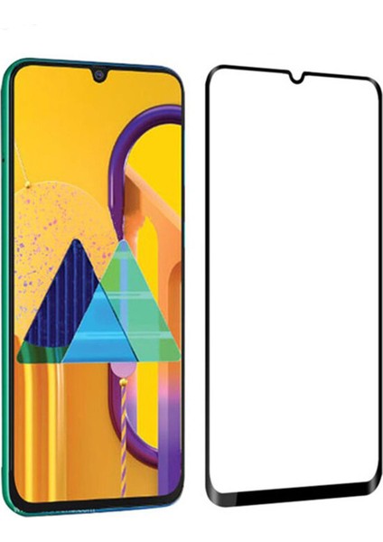 Samsung Galaxy M21 Kırılmaz Cam Tam Kaplayan 3D Seramik