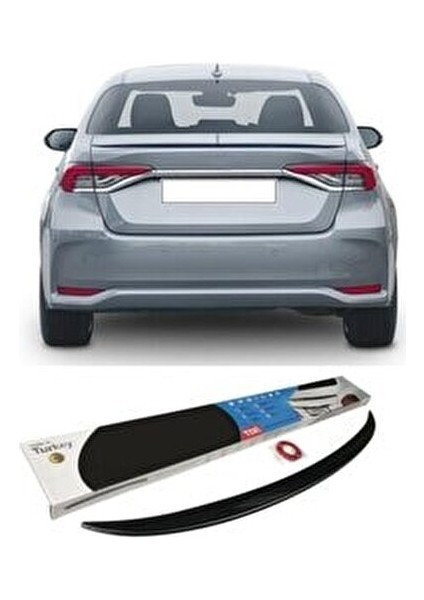 Toyota Corolla Bagaj Üstü Spoiler Piano Black 2018-2021