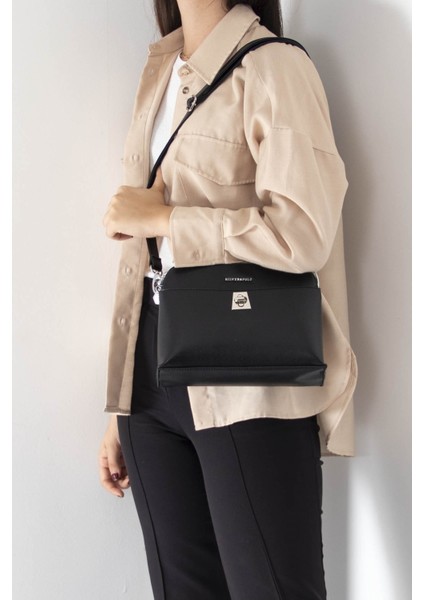 Kadın Çapraz Çanta 623 M105 17244 Siyah Nix Siyah modelleri