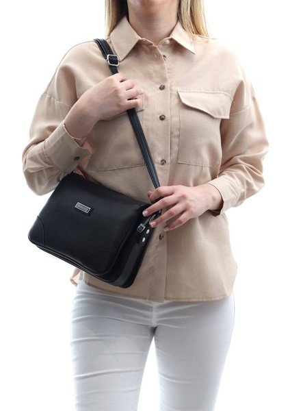 Kadın Çapraz Çanta 784 M105 18166 Siyah Nix Siyah