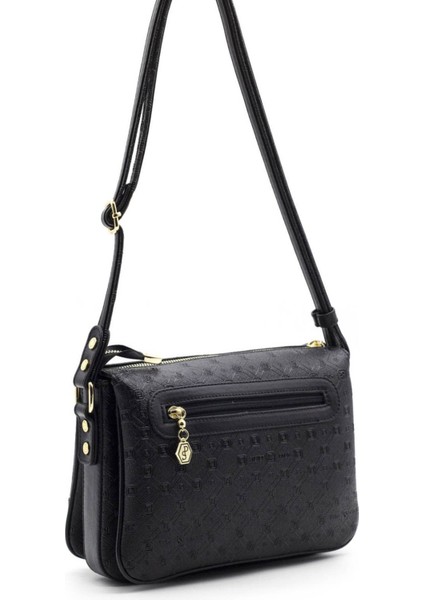 Kadın Çapraz Çanta 784 M46 12771 Siyah Mat Siyah fırsatları