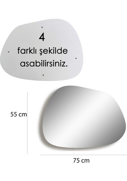 Gold Kenarlı Gusto Ayna