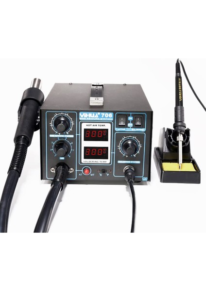 Yihua 706 Sıcak Hava Üflemeli Lehimleme Havya Istasyonu