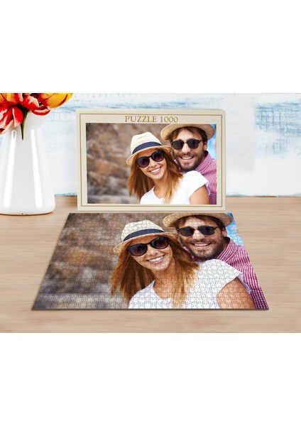 Kişiye Özel Fotoğraflı 1000 Parça Profesyonel Puzzle modelleri