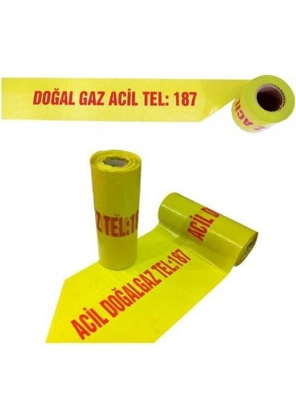 Doğalgaz Ikaz Bandı 40 cm x 250 M