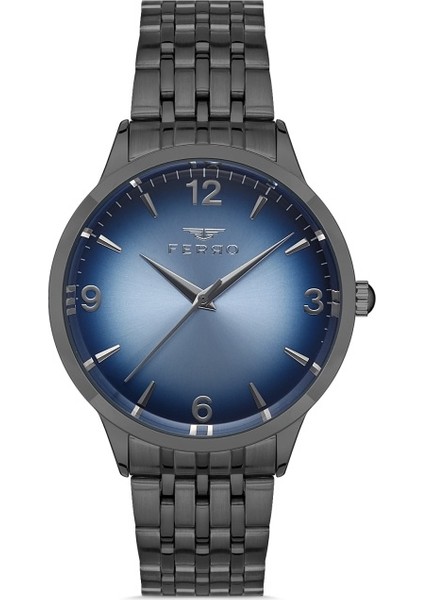 Gri Çelik Kordon Erkek Kol Saati F11932A-V3 F11932A-V3