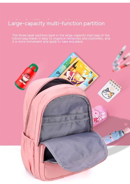 Altı Tekerlekli Çekçekli Merdiven Çıkabilir Sırt Çantası - Pembe (Yurt Dışından) fırsatları