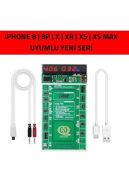 Iphone X-Xr-Xs-Xs Max-8p-8-7p.. Batarya Şoklama Aktivasyon Bordu