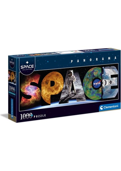 39638 Clementoni, Nasa Yetişkin Puzzle - 2, 1000 Parça Puzzle