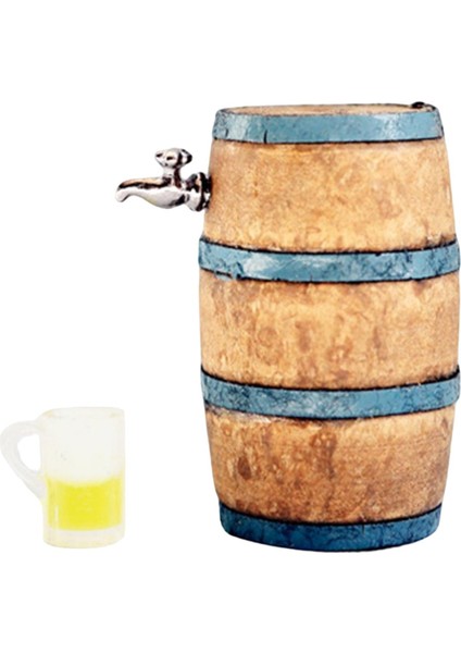1: 12. Minyatür Bira Fıçısı (Yurt Dışından)
