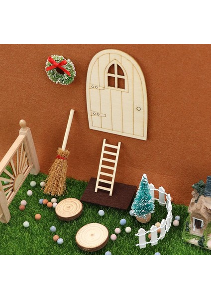 Micro Landscape Mini Için Noel Dollhouse Aksesuarları 1/12 Set (Yurt Dışından)