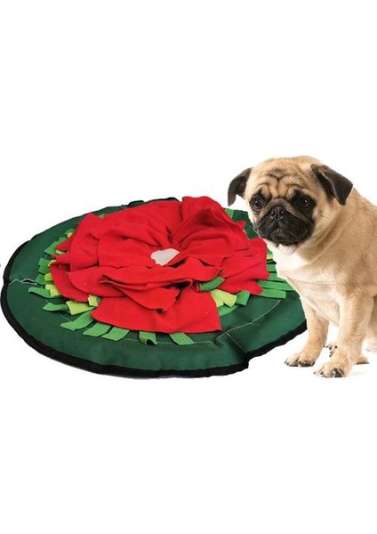 Köpek Snuffle Mat Kıvrık Pad Battaniye Iq Yavaş Becerileri Eğitim Tedavi Yavaş Besleme Mat Bulmaca Oyuncaklar | fiyatları