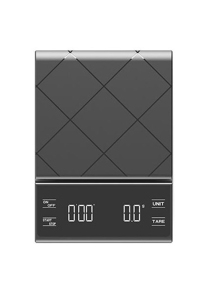 Ev LCD Elektronik Damla Sehpa Zamanlayıcı Taşınabilir Dijital Mutfak Ölçeği Yüksek Hassasiyetli Ölçekli