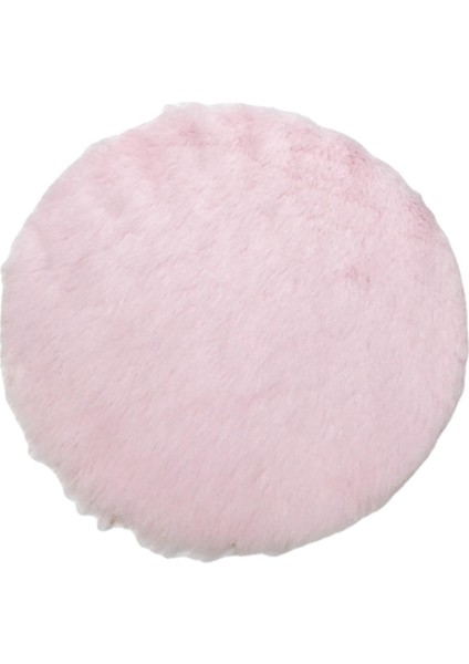 Yumuşak Minyatür Dollhouse Halı 1/12 Dokuma Dekor Bjd Bebek Çocuk Oyuncakları Için Pembe Yuvarlak (Yurt Dışından)