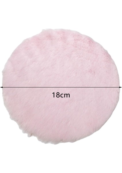 Yumuşak Minyatür Dollhouse Halı 1/12 Dokuma Dekor Bjd Bebek Çocuk Oyuncakları Için Pembe Yuvarlak (Yurt Dışından) indirimleri