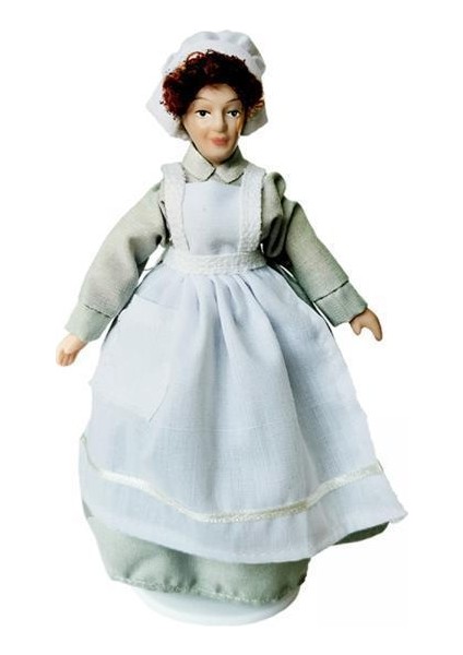 3x1: 12 Dollhouse Minyatür Porselen Bebek Modeli Küçük Güzel Kız Boy A 3 Parça (Yurt Dışından)