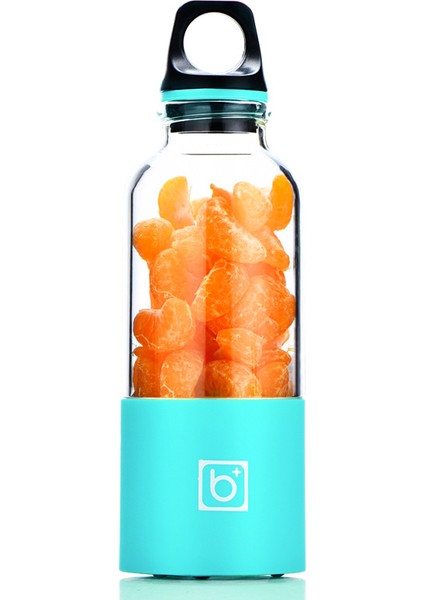 Taşınabilir Elektrikli Smoothie Blender - Mavi (Yurt Dışından)