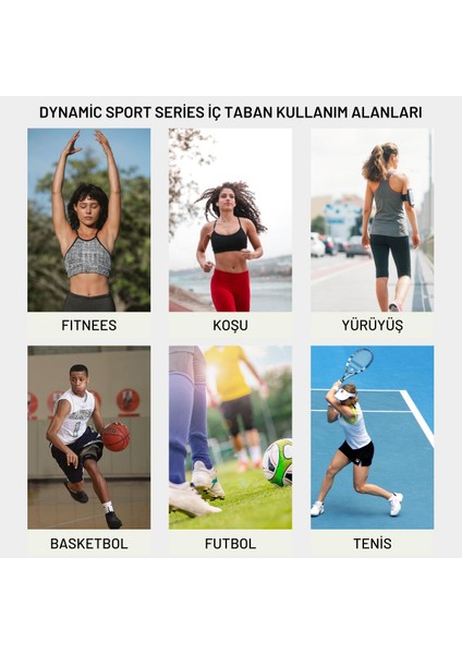 Black Deer Dynamic Ayakkabı Iç Tabanı,Spor Tabanlık,Ayakkabı Tabanlığı,Erkek,Kadın,Triangle Yeşil