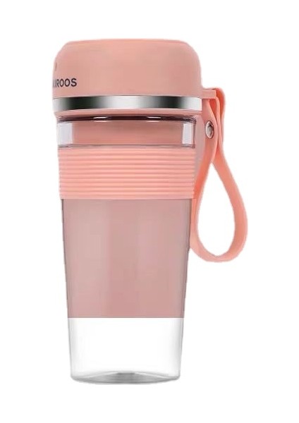 Taşınabilir Elektrikli Smoothie Blender - Pembe (Yurt Dışından)