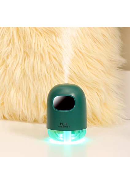 220ML Taşınabilir Elektrik Hava Difüzör LED Nemlendirici Office Green Için