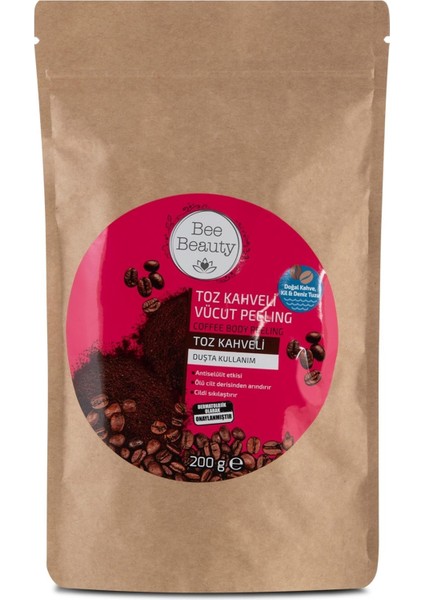 Toz Kahve Vücut Peeling 200 gr