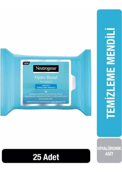 Neutrogena Makyaj Temizleme Mendili Hydroboost 25'li