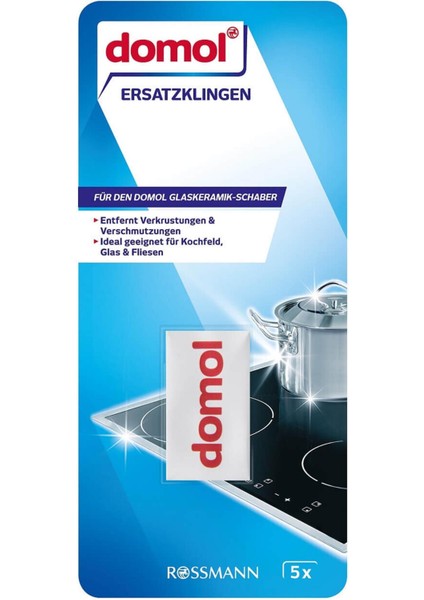 EKS Ticaret Domol Cam, Seramik ve Fayans Temizleme Malası Bıçağı Yedek Başlık