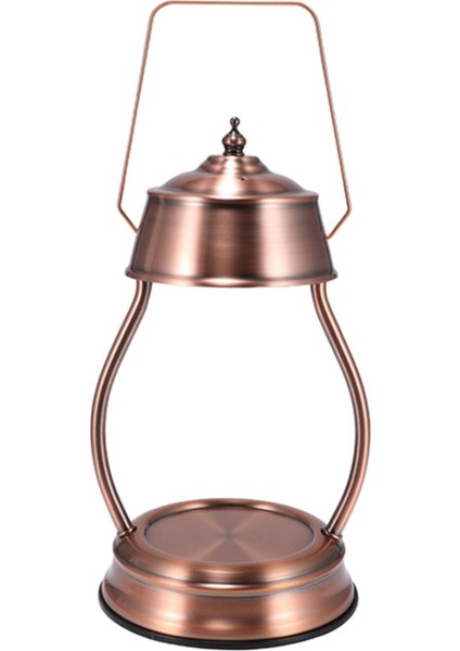 Elektrikli Mum Isıtıcı Parfüm Lambası Aroma Balmumu Erime Masa Işıkları Yatak Odası Bronz