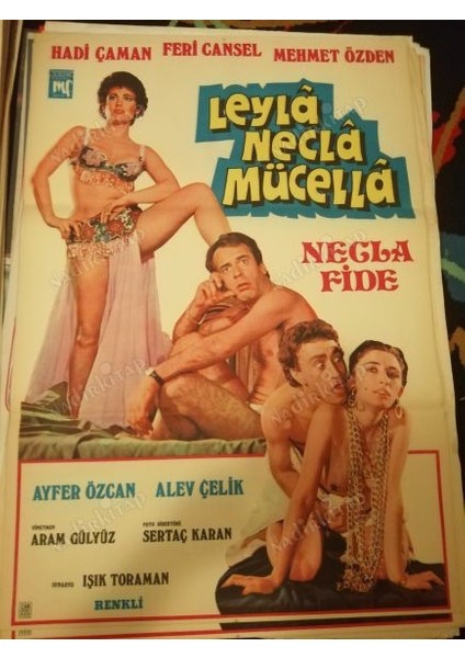 Leyla Necla Mücella-Hadi Çaman/feri Cansel/necla Fide-Film Afişi