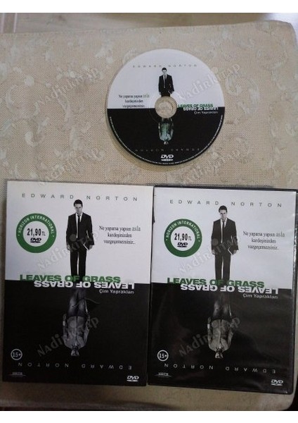 Çim Yaprakları ( Leaves Of Grass ) - Edward Norton - Türkiye Basım - 100 Dakika - DVD Film