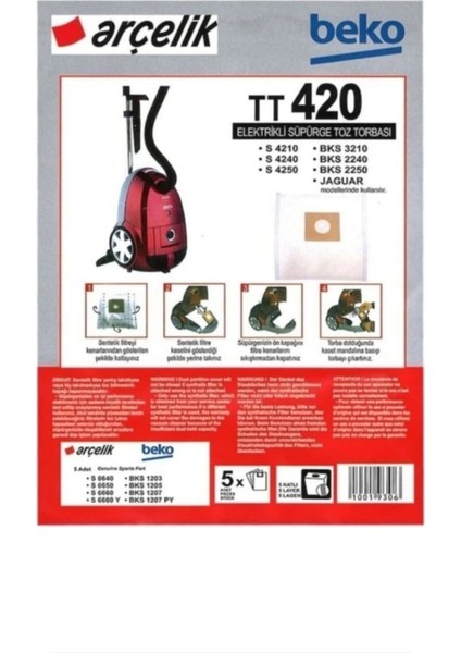 S6640TOZ Torbası 20ADET
