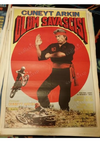 Ölüm Savaşçısı-Cüneyt Arkın-Film Afişi