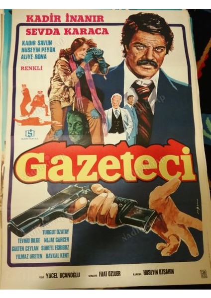 Gazeteci-Kadir Inanır/sevda Karaca-Film Afişi