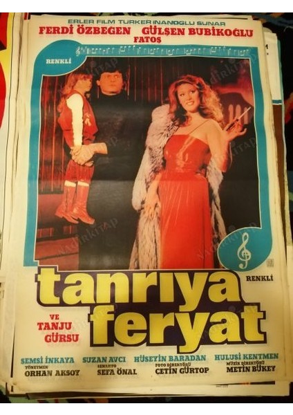 Tanrıya Feryat-Ferdi Özbeğen/gülşen Bubikoğlu-Film Afişi