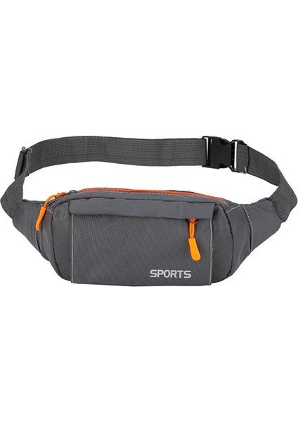 Shenzhen Xin Xin Spor Bel Çantası - Gri - Gri (Yurt Dışından)